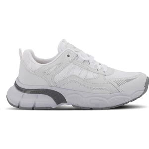 ZELLA Kadın Sneaker Koşu & Yürüyüş Ayakkabısı Beyaz / Gümüş