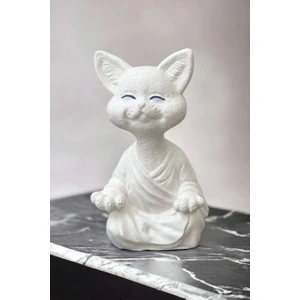 Paradise Work Yoga Yapan Kedi Biblo Meditasyon Kedi Heykeli Ev Dekorasyon