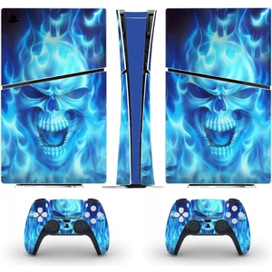 Kt Grup Kafatası Playstation 5 Slim Dijital Versiyon Sticker Kaplama Seti