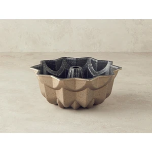 English Home Patisserie Star Alüminyum Döküm Kek Kalıbı Gold-Silver