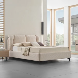 Enza Home Terra Başlıklı Baza 2'li Set - Krem
