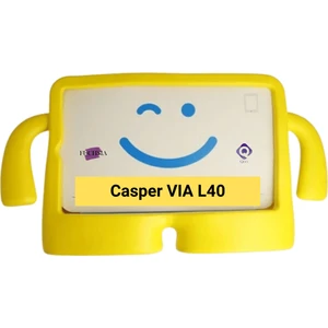 Casper Via L40-G 10.4 Inç Uyumlu Fuchsia Ibuy Standlı Eğlenceli Çocuk Ruhlu Tablet Kılıfı