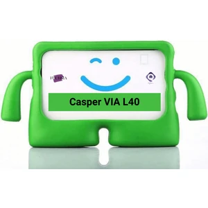 Casper Via L40-G 10.4 Inç Uyumlu Fuchsia Ibuy Standlı Eğlenceli Çocuk Ruhlu Tablet Kılıfı