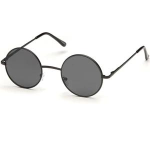 Belletti Yuvarlak Siyah Camlı Unisex Erkek Güneş Gözlüğü BL1968
