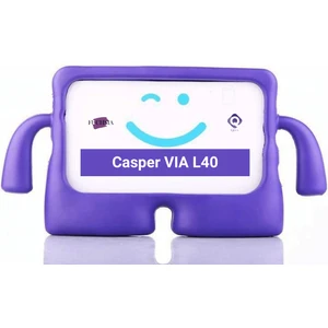 Casper Via L40-G 10.4 Inç Uyumlu Fuchsia Ibuy Standlı Eğlenceli Çocuk Ruhlu Tablet Kılıfı