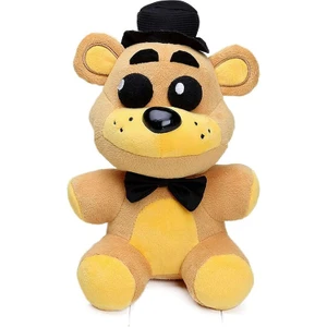 Altın Freddy Siyah Şapka (Abd Stoklarında) - Five Nights Freddy's - Fazbear Koleksiyon Figürü - Fnaf Kabus Peluşu (Altın Ayı) 7''/oyuncak, Altın Ayı Siyah Şapka (Yurt Dışından)