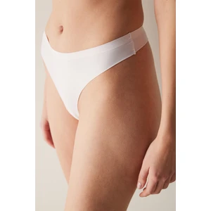 #izbırakmaz Invisible Laser Cut Pembe Tanga Külot