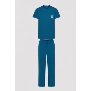 Koala Petrol Mavisi Pijama Takımı