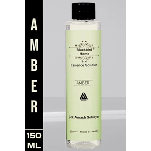 Blackbird Home Amber Koku Esansı Etkili Çok Amaçlı Solüsyon 150 ml Tüm Koku Makinelere Uyumlu Ortam Kokusu