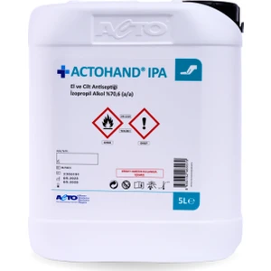Actohand® Ipa 5 Litre | El ve Cilt Antiseptiği - Alkol 75 % (V/v)