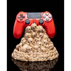 Bi'şeyler Sepeti Kuru Kafalı Ps4-Ps5 Oyuncu Kol Tutucu - 12 cm