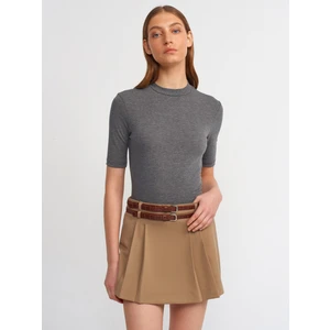 30481 Yüksek Yakalı Tshirt-Antrasit M