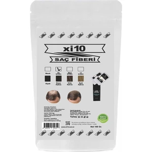 XI10 Koyu Kahve Saç Tozu 200 gr Ekonomik Boy Topik