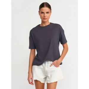 3683 Basic T-Shirt-Antrasit