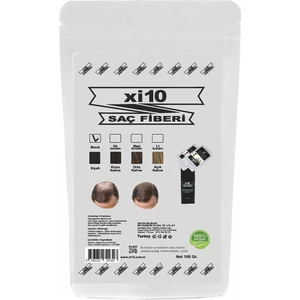 XI10 Siyah  Saç Tozu 200 gr  Ekonomik Boy Topik