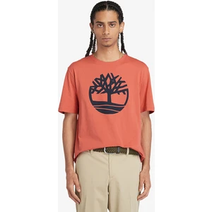 Tree Logo Short Sleeve Erkek Kırmızı T-Shirt TB0A2C2REI41