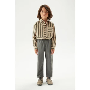 Erkek Çocuk Gri Pantolon 23FW0NB3231