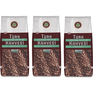 Kahve Dünyası Orta Kavrulmuş Çekirdek Türk Kahvesi %100 Arabica 1kg x 3 Adet