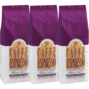 Mehmet Efendi Kurukahveci Caffe Espresso Blend No:3 1 kg 3 Adet