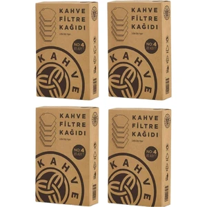 Kahve Dünyası Kahve Filtre Kağıdı 80 Adet x 4 Adet