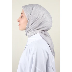 Nirvana Soft Eşarp 8104-14 Açık Gri