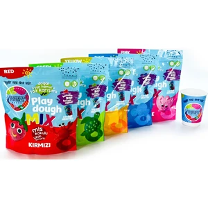 Mammacomica Dough 5'li Paket Kendin Yap Kendin Oyna Doğal Oyun Hamur Tozu