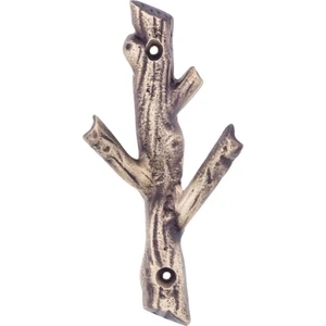 Antik Bronz Kütük Askı G-86 Antik Sarı