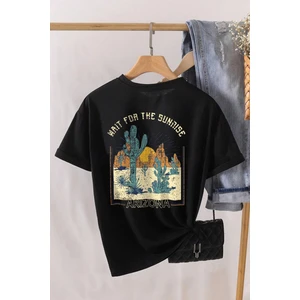 Only Trendwear Arizona Baskılı Oversize Tshirt