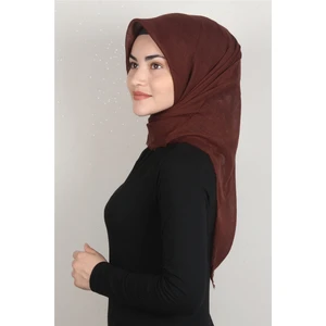 Pamuklu Trend Eşarp 9914-18 Taba