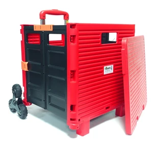 Katlanabilir Taşıma Arabası Kırmızı BY06-B