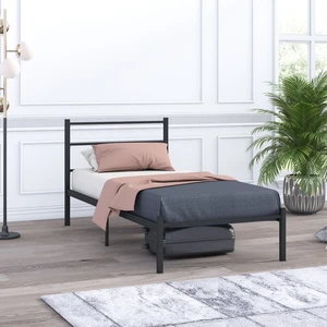 Basic Metal Karyola 90X190 cm Siyah