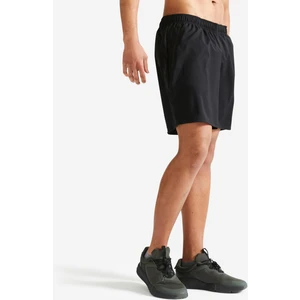 Domyos Erkek Nefes Alan Spor Şortu - Siyah - Fitness Kardiyo