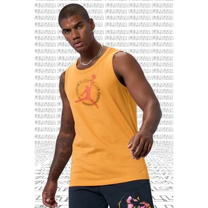 Jordan Mvp Flight Cotton Tank Top Singlet Orange Pamuklu Erkek Spor Atlet Turuncu