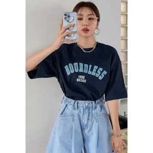 Only Trendwear Boundless Baskılı Oversize Tshirt