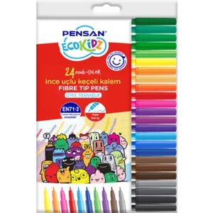 Kidz Keçeli Kalem Ince Uçlu 24 Renk 5000