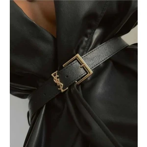 ZR Accessory Yazılı Tokalı Köprülü Kadın Kemer, Pantolon Kemeri, Ceket Kemeri, Elbise Kemeri, Gömlek Kemeri