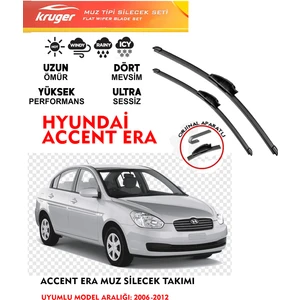 Hyundai Accent Era (2006-2012)   Muz Silecek Seti
