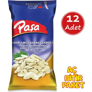 Paşa Kuruyemiş Paşa Kabak Çekirdeği 40 gr x 12 Adet