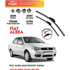 Fiat Albea (2002-2012)  Muz Silecek Seti