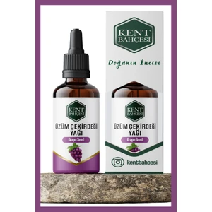 Kent Bahçesi Üzüm Çekirdeği Yağı 30 ml %100 Saf Doğal ve Katkısız Soğuk Sıkım Cold Press Grape Seed Oil