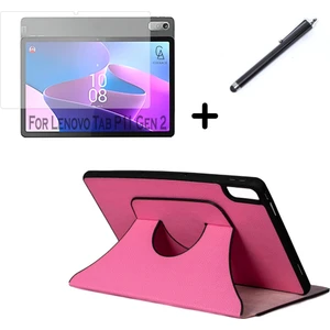 Lenovo Tab P11 2.nesil 11.5 Inç TB350FU Uyumlu Fest Tablet Kılıfı Ekran Koruyucu ve Kalem Seti