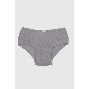 6'lı Erkek Penye Slip- 002 Gri