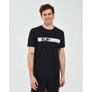 Graphic T-Shirt M Short Sleeve Erkek Siyah Tshirt S241009-001