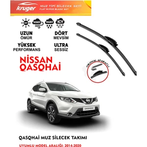 Nissan Qashqai Muz Silecek Takımı (2014-2020)