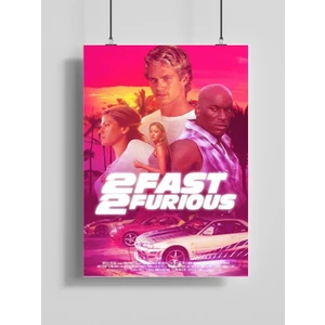 Poster City Hızlı ve Öfkeli Film Posteri Çerçevesiz