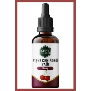 Kent Bahçesi Vişne Çekirdeği Yağı 30 ml Soğuk Sıkım %100 Saf Doğal ve Katkısız Cherry Carrier Oil