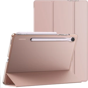 M.TK Moveteck Samsung Galaxy Tab S9 Fe/S10 FE 10.9 Inç Kılıf Akıllı Smart Uyku Modlu Standlı Arkası Şeffaf Kapak Slim SM-X510 SM-X520