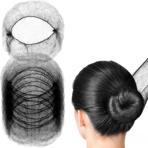 Siyah Saç Filesi Görünmez 12 Adet