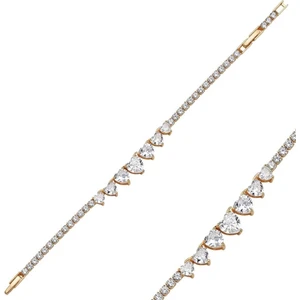 Merano Design Seven Heart Gold Bileklik