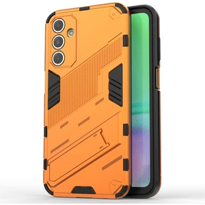 Seashell Digital   A15 Için 4g Case Kırpma Pc+Tpu Kickstand Smart Phone Cover Orange Telefon Kılıfı (Yurt Dışından)